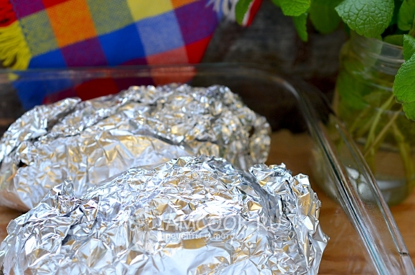 Запечь в духовке