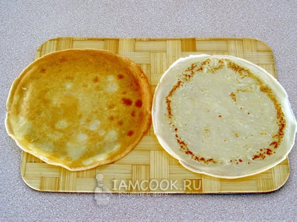 Блины с корицей и сахаром, фото