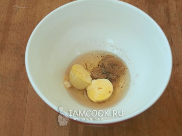 Заправка для салата