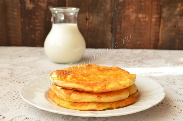 Готовые блины с припеком
