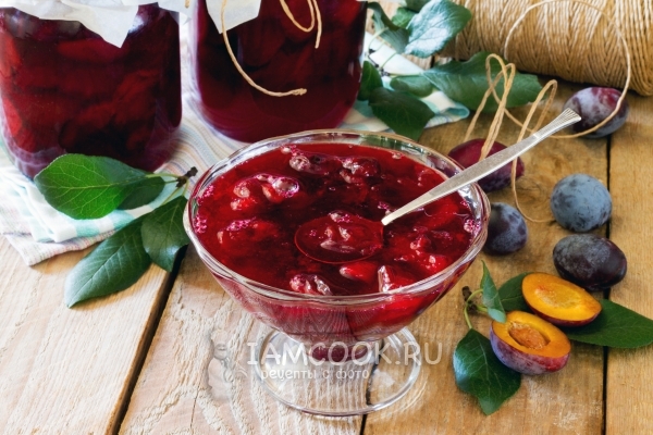 Рецепт слив в собственном соку на зиму