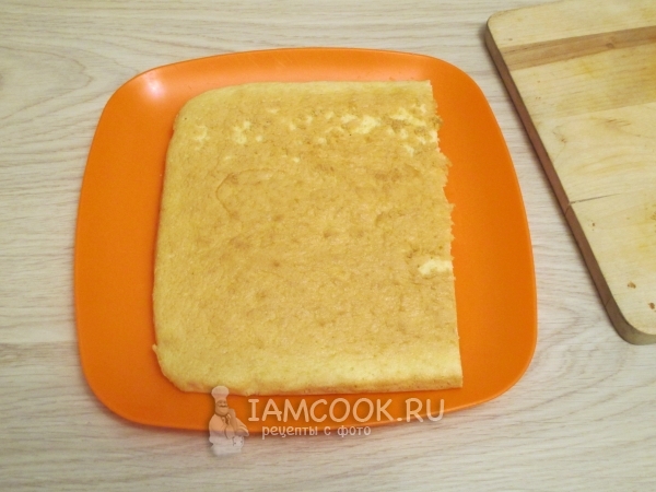 Кусок бисквита