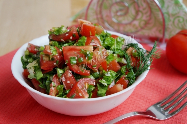 Рецепт ливанского салата