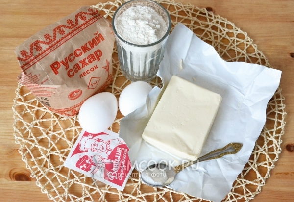 Ингредиенты для коржа