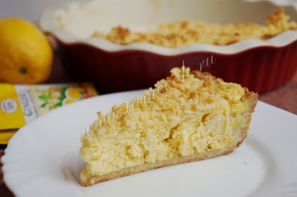 ПИрог из творога и апельсинов