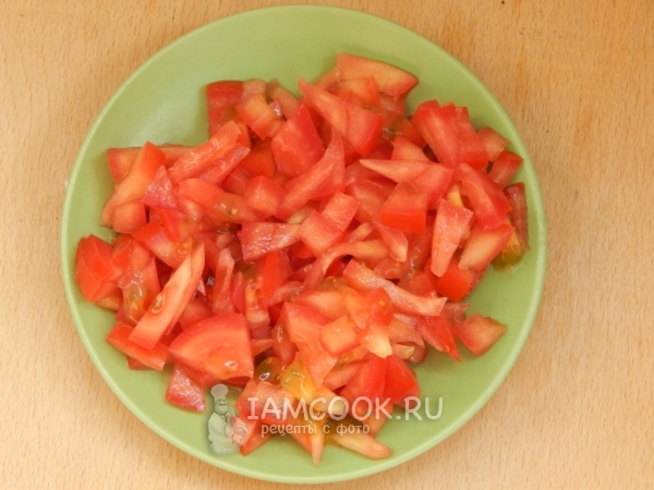 Порезать помидоры
