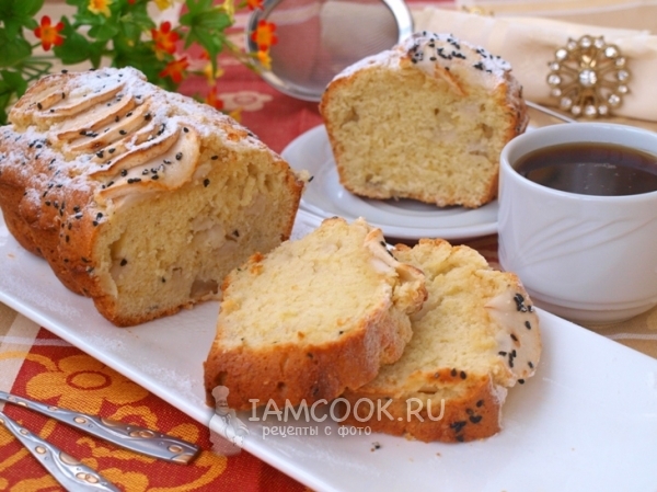 Фото яблочного кекса