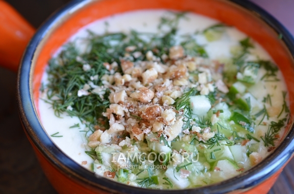 Всыпать орехи в суп