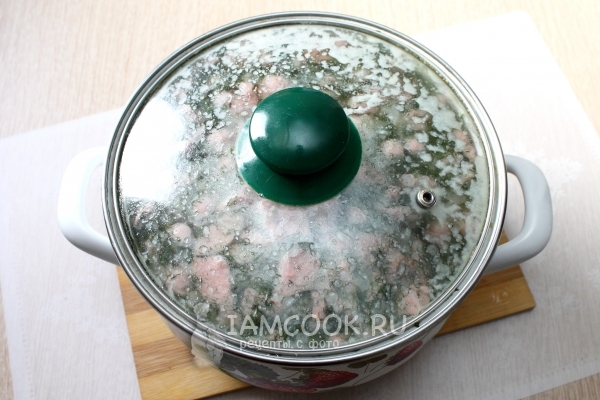 Сосиски с укропом