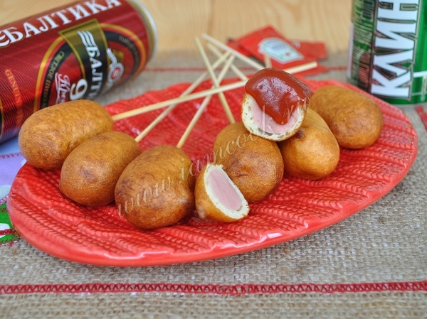 Корн доги по-американски