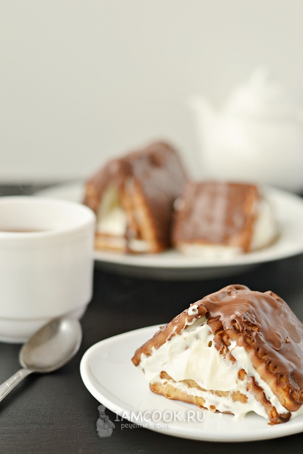 Домик из печенья