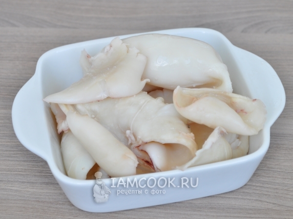 Сварить кальмаров