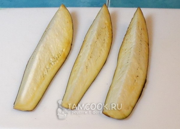 Порезать баклажан