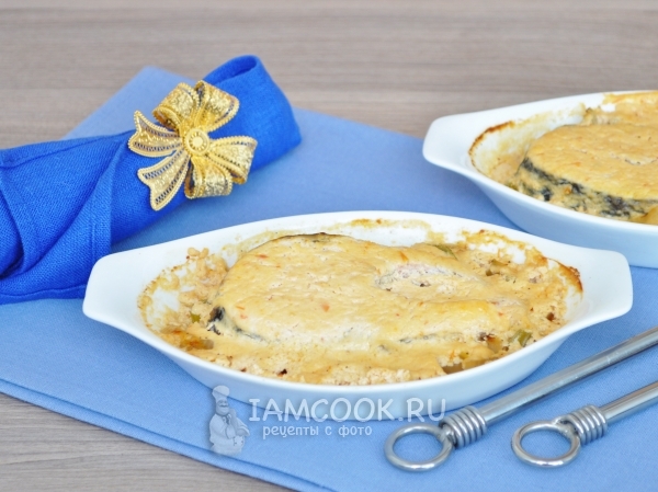 Фото кижуча запечённого в духовке