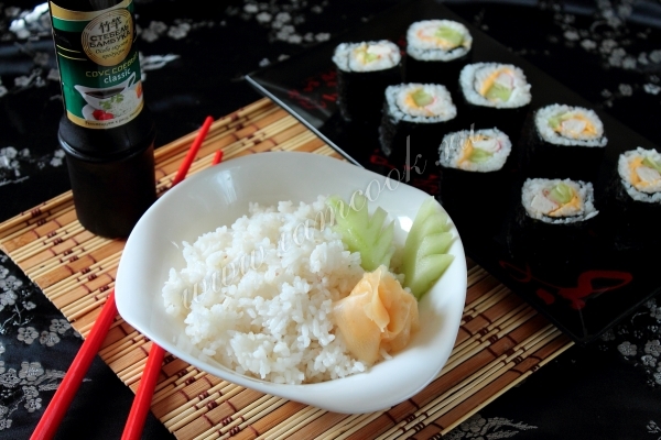 Рис для суши в мультиварке рецепт