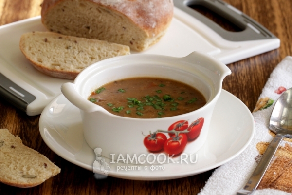 Фото постного супа в мультиварке