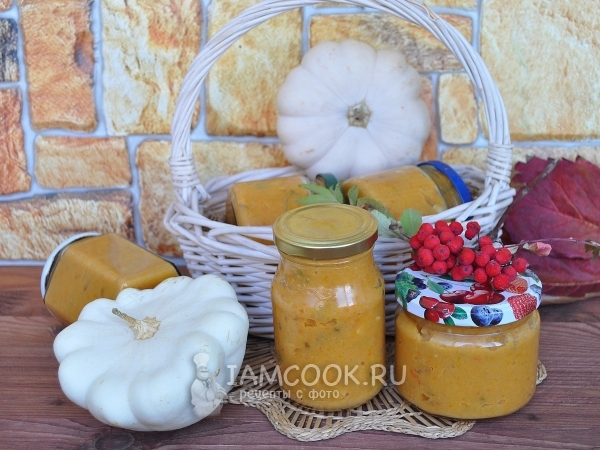 Фото икры из патиссонов на зиму