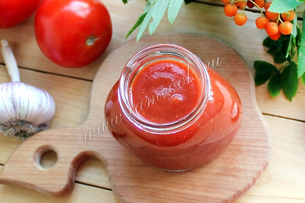 Готовим кетчуп в домашних условиях