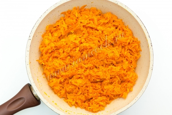 Обжарка моркови