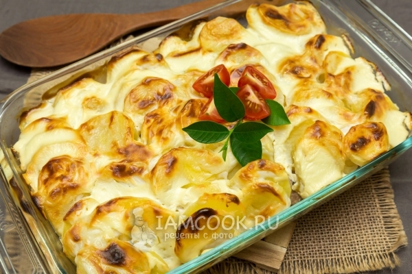 Свинина с картошкой в духовке