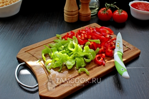 Порезать перец