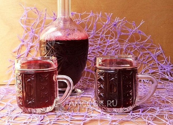 Рецепт компота из жимолости