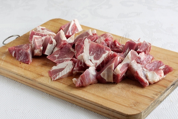 куски баранины