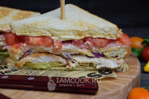 Рецепт клаб-сэндвича