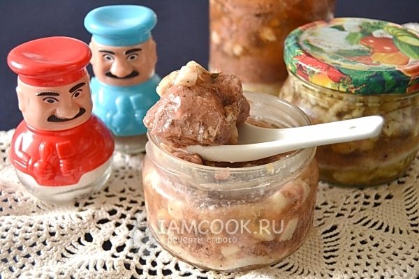 Фото тушенки из говядины в домашних условиях