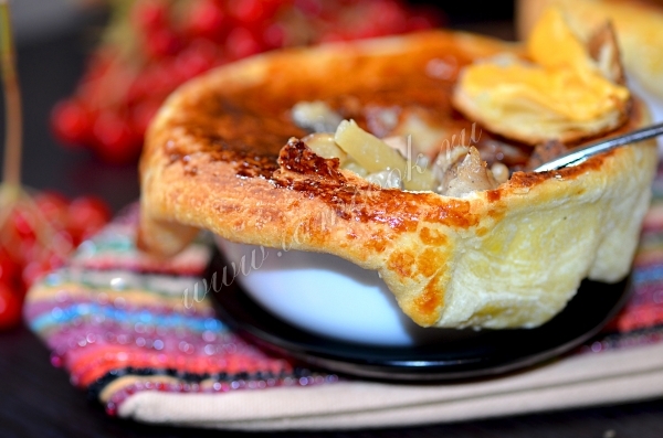 Рождественские горшочки с курицей