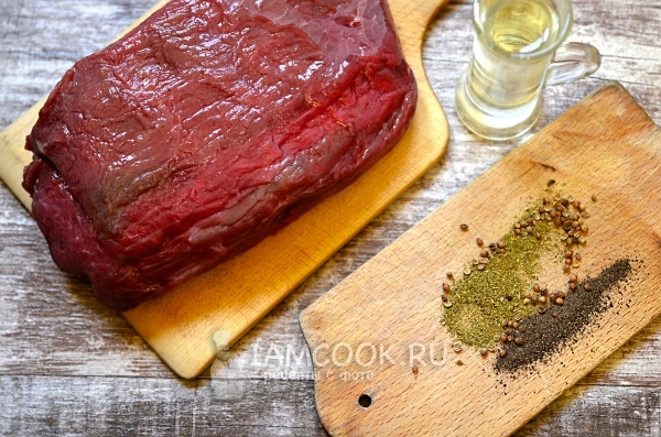 Говядина и приправы