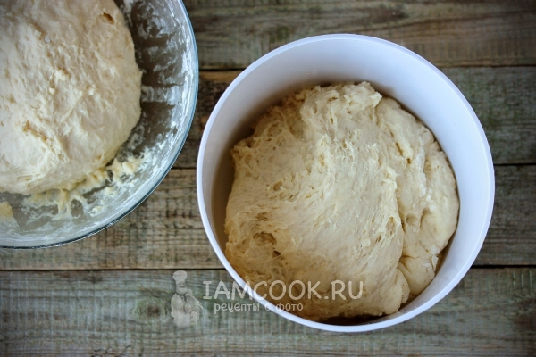 Обмять тесто