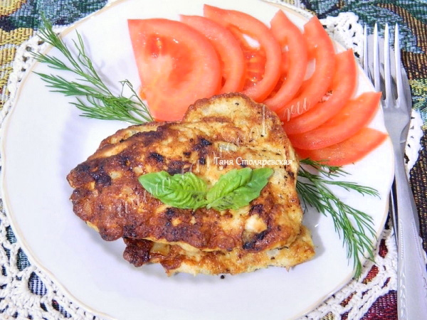 Рецепт куриных котлет с отрубями