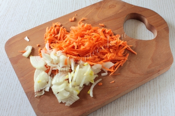 Морковь и репчатый лук