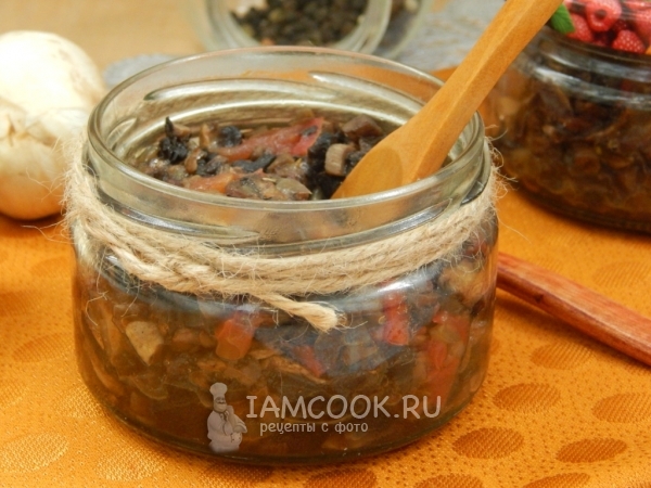 Рецепт грибной икры на зиму