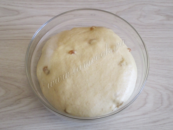 Тесто для булочек в форме