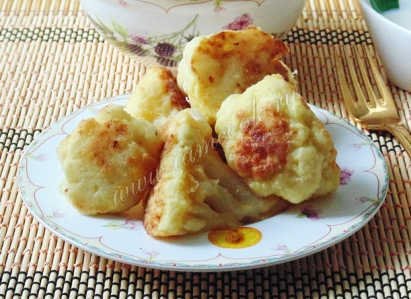 Рецепт жареной цветной капусты