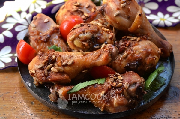 Фото куриных ножек в духовке