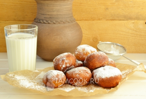 Пончики с начинкой