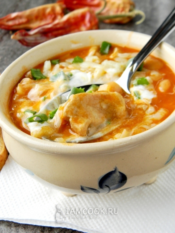 Рецепт томатного чили-супа