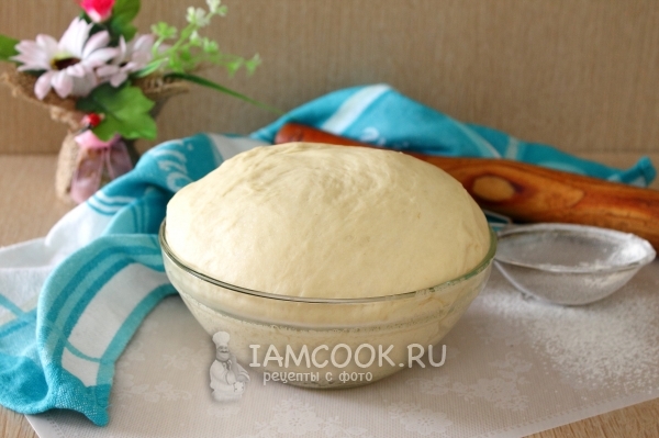 Тесто в хлебопечке для пирогов