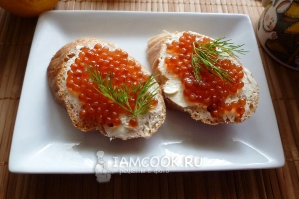 Рецепт мокрого посола красной икры