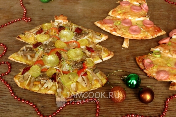 Рецепт пиццы «Ёлка»