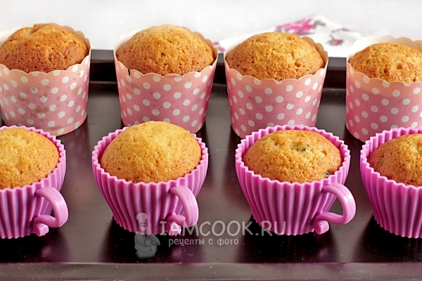 Готовые медовые кексы