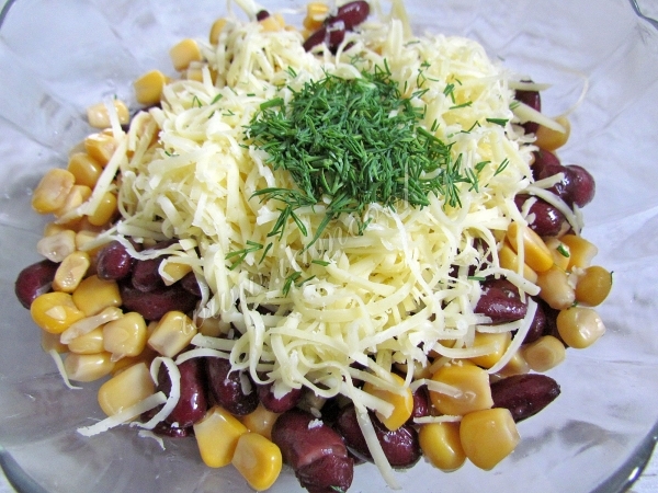 Оформление салата