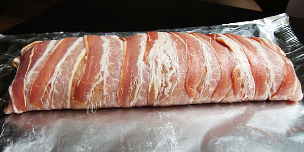 Заворачиваем куриный рулет