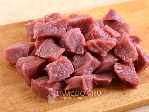 Порезать мясо