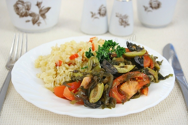 Рецепт салата из морской капусты