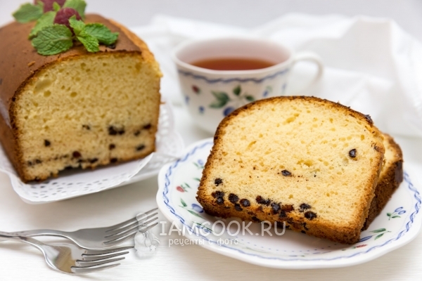 Фото кекса на сгущенном молоке