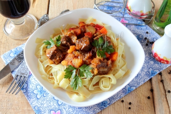 Лагман в мультиварке